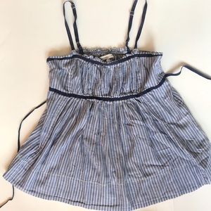Abercrombie Striped Spaghetti Strap